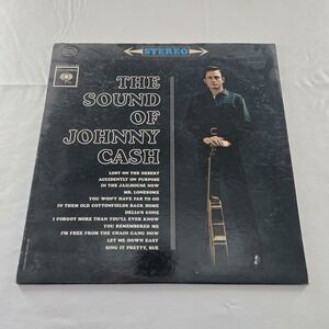 "The Sound Of Johnny Cash" MONO CL-1802 Columbia Record LP Album VG Tested